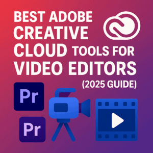 Best Adobe Creative Cloud Tools for Video Editors (2025 Guide)