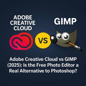 Adobe Creative Cloud vs GIMP (2025): Is the Free Photo Editor a Real Alternative to Photoshop?