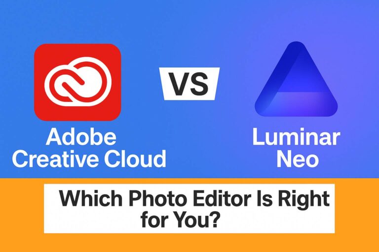 Adobe Creative Cloud vs Luminar Neo (2025): Which Photo Editor Is Right for You?