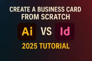 Create a Business Card from Scratch with Illustrator & InDesign (2025 Tutorial)