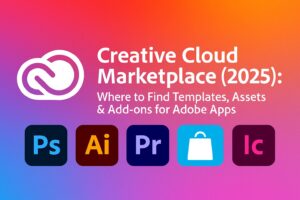 Creative Cloud Marketplace (2025): Where to Find Templates, Assets & Add-ons for Adobe Apps