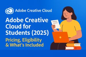 Adobe Creative Cloud for Students (2025): Pricing, Eligibility & What’s Included