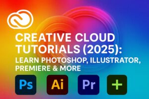 Creative Cloud Tutorials (2025): Learn Photoshop, Illustrator, Premiere & More