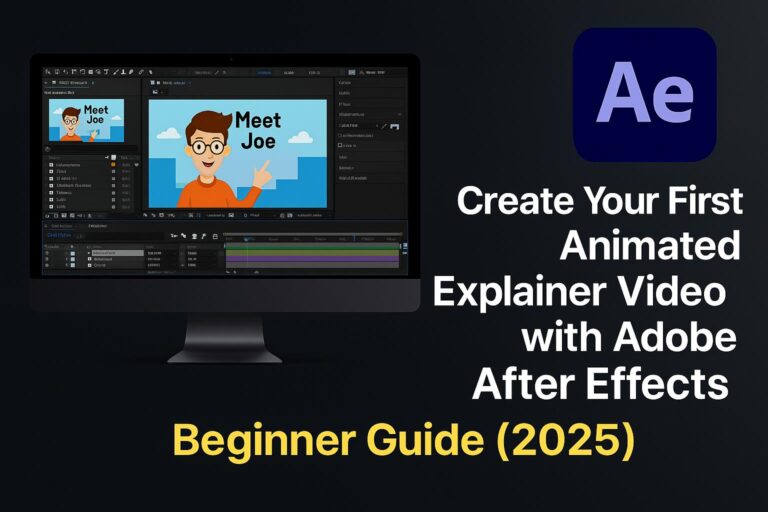 Create Your First Animated Explainer Video with Adobe After Effects: Beginner Guide (2025)
