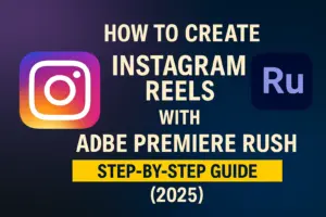 How to Create Instagram Reels with Adobe Premiere Rush: Step-by-Step Guide (2025)