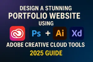 Design a Stunning Portfolio Website Using Adobe Creative Cloud Tools (2025 Guide)