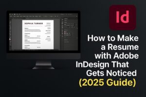 How to Make a Resume with Adobe InDesign That Gets Noticed (2025 Guide)