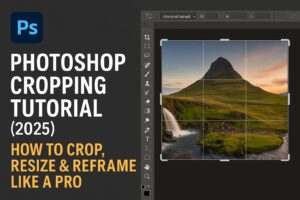 Photoshop Cropping Tutorial (2025): How to Crop, Resize & Reframe Like a Pro