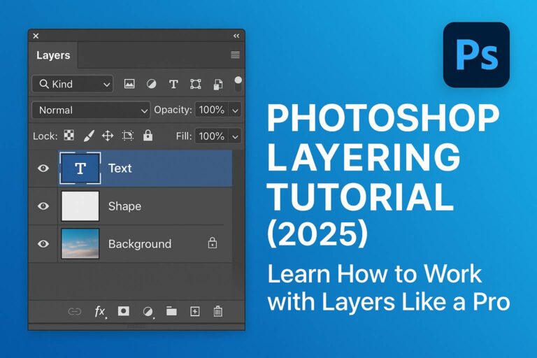 Photoshop Layering Tutorial (2025): Learn How to Work with Layers Like a Pro