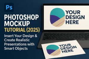 Photoshop Mockup Tutorial (2025): Insert Your Design & Create Realistic Presentations with Smart Objects