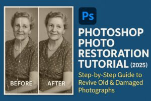 Photoshop Photo Restoration Tutorial (2025): Step-by-Step Guide to Revive Old & Damaged Photographs