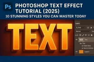 Photoshop Text Effect Tutorial (2025): 10 Stunning Styles You Can Master Today