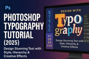 Photoshop Typography Tutorial (2025): Design Stunning Text with Style, Hierarchy & Creative Effects